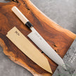 Japanese Artisan Knife Masamoto Shirogami#2 Steel Kiritsuke Gyuto 210mm With Exclusive Saya