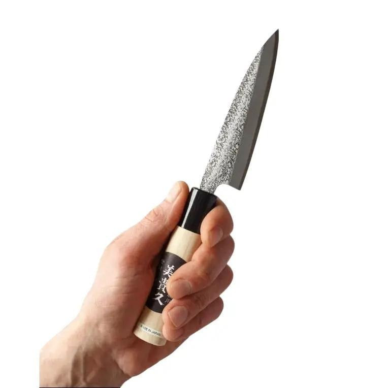 Pisau Dapur Jepang  Ikeuchi Hamono No.30 Mikihisa Banno Shirogami#2 Ko-Yanagiba 120mm