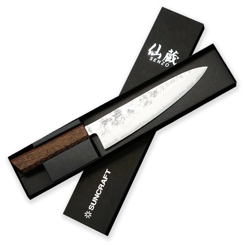 Japanese Knife Suncraft SENZO Retro Gin-San Gyuto 200mm