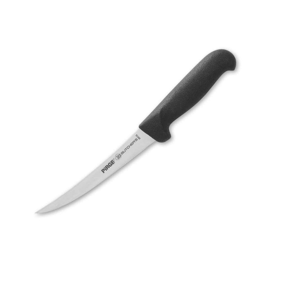 PIRGE BUTCHER'S Boning Knife - Hard 15 cm Black Stainless Steel