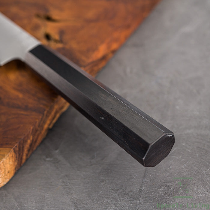 Hatsukokoro Ginrei Silver#3-Layer Nashiji Kiritsuke Petty 125mm