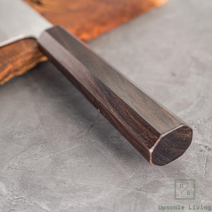 Japanese Knife Nigara Hamono VG10 Damascus Migaki Tsuchime Kiritsuke Gyuto 240mm