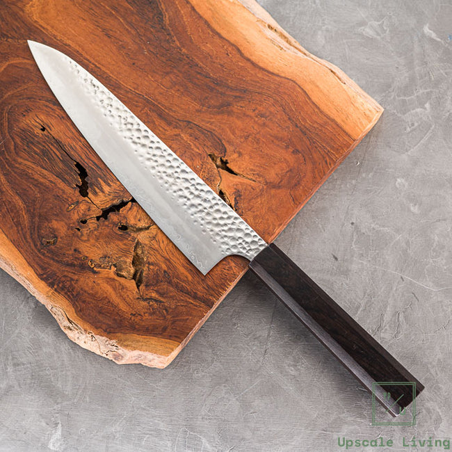 Pisau Dapur Jepang Hatsukokoro Hayabusa VG10 Tsuchime 3Layer Gyuto210mm