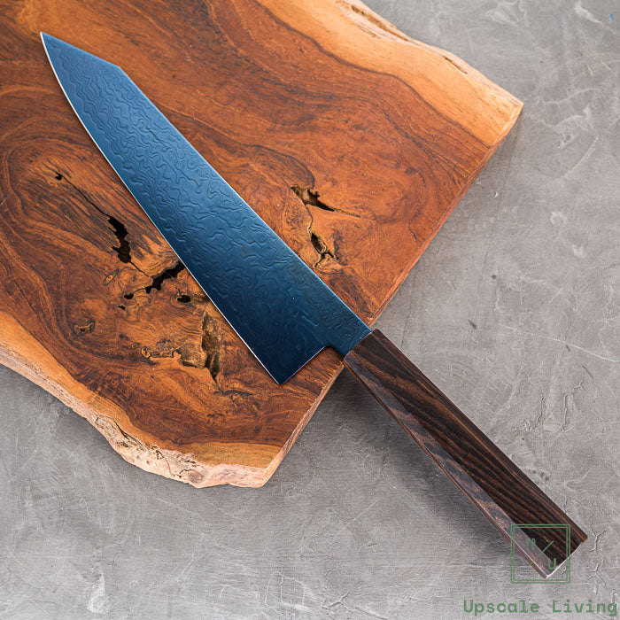 Hatsukokoro Ryuhyo Blue coating  SG2 Damascus Kiritsuke Gyuto210mm