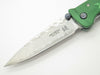 EDC Folding Knife MCUSTA VG10 Damascus Tsuchi BUSHI FUSION 85mm GREEN