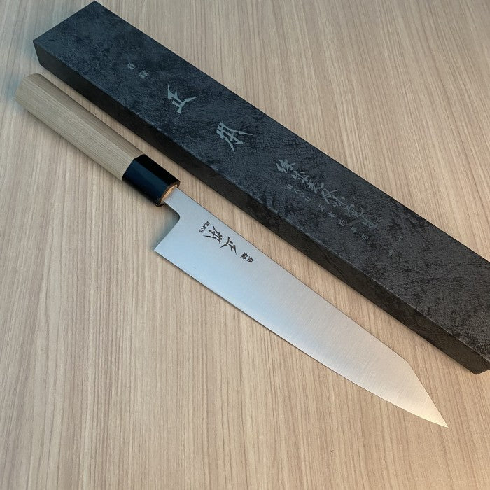 Japanese Artisan Knife Masamoto Sweden Steel Kiritsuke Gyuto 210mm