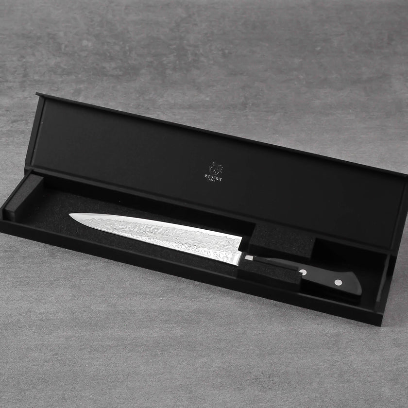 Pisau Dapur Jepang Ryusen Bonten Unryu VG10 Damascus Petty 150mm