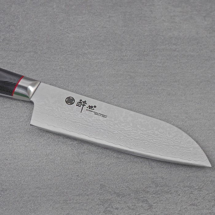 Japanese Knife Suisin Nickel Damascus VG10 Santoku 170mm