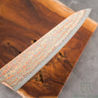 Pisau Dapur Jepang Hatsukokoro Hinotori V-Toku2 Rainbow Damascus Gyuto 210mm