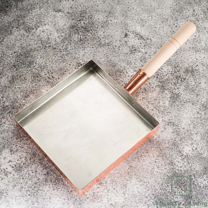 Wajan Tamagoyaki Tembaga Jepang EBM Copper Kanto Type 24cm