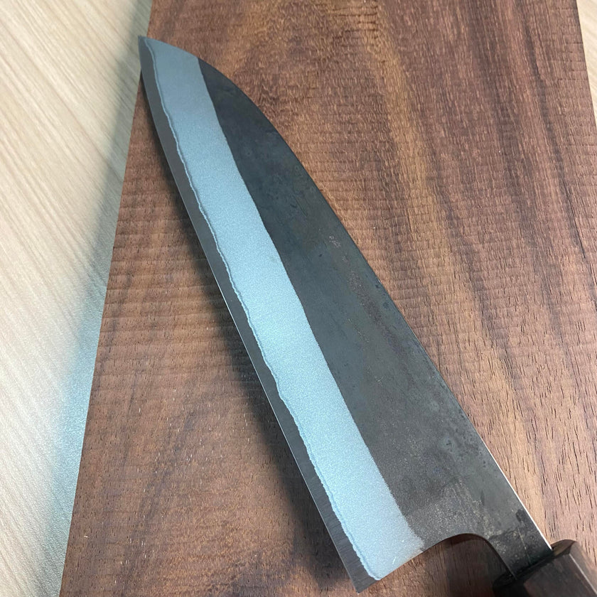 Hatsukokoro Kurokaze Shirogami#2 S/S Cladding Gyuto 180mm