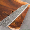 Pisau Chef Jepang Hatsukokoro Ryuhyo Kurozome SG2 Damascus Kiritsuke Gyuto 210mm