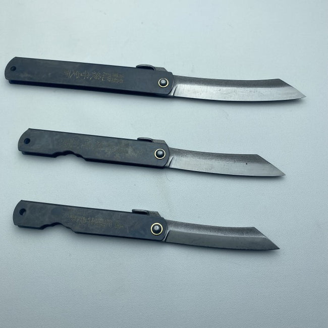 Higonokami Warikomi SK Steel NAGAO KANEKOMA 100mm Black