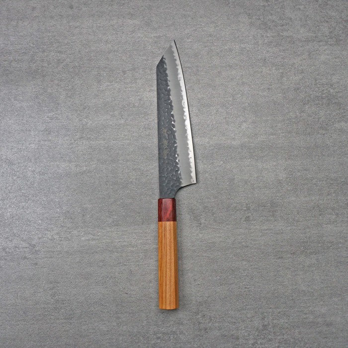Pisau Dapur Jepang SAKAI TAKAYUKI Aogami Super S/S Cladding Hammered Kengata 190mm