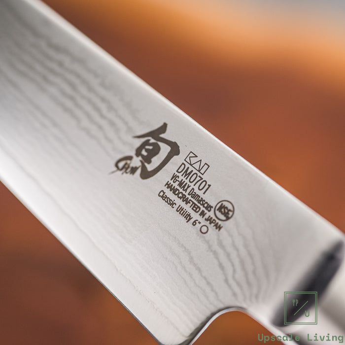Pisau Dapur Jepang KAI Shun Classic VG-MAX 34 Layers Utility Knife 150mm