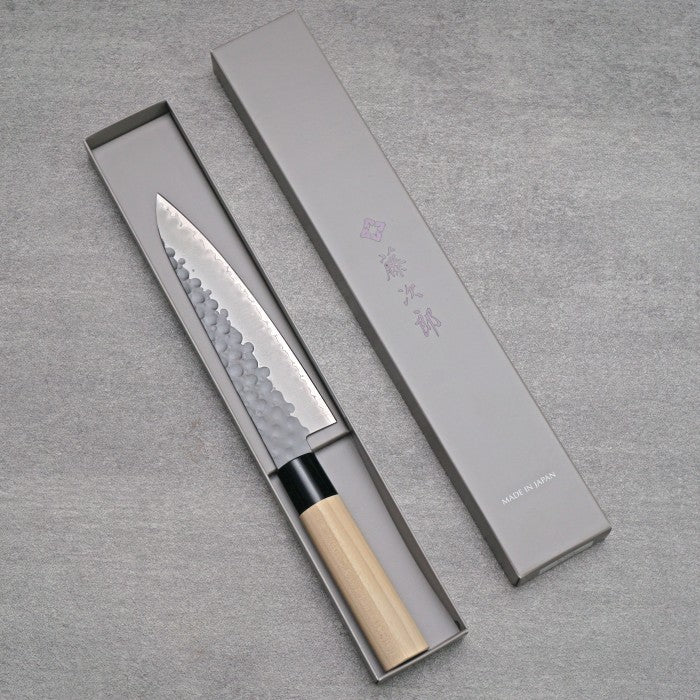 Pisau Dapur Jepang  TOJIRO DP Hammered Finish 3 Layers by VG10 Gyuto 180mm