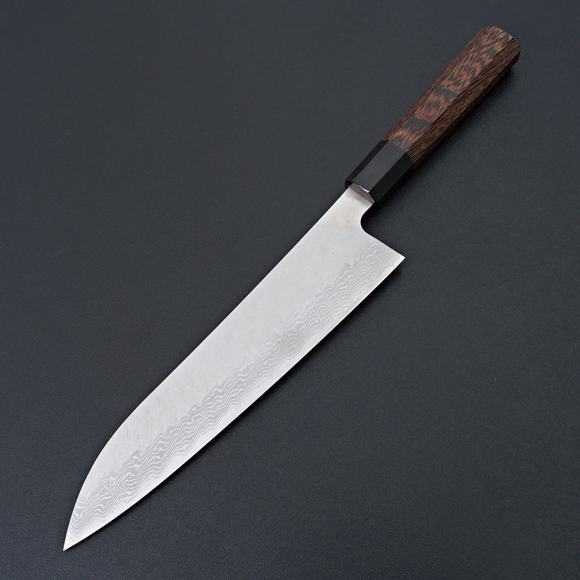 Japanese Knife Nigara Hamono VG10 Damascus Gyuto 240mm