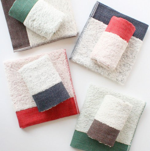 Japanese Premium Towel KONTEX IMABARI Herringbone - Bath Towel (L)