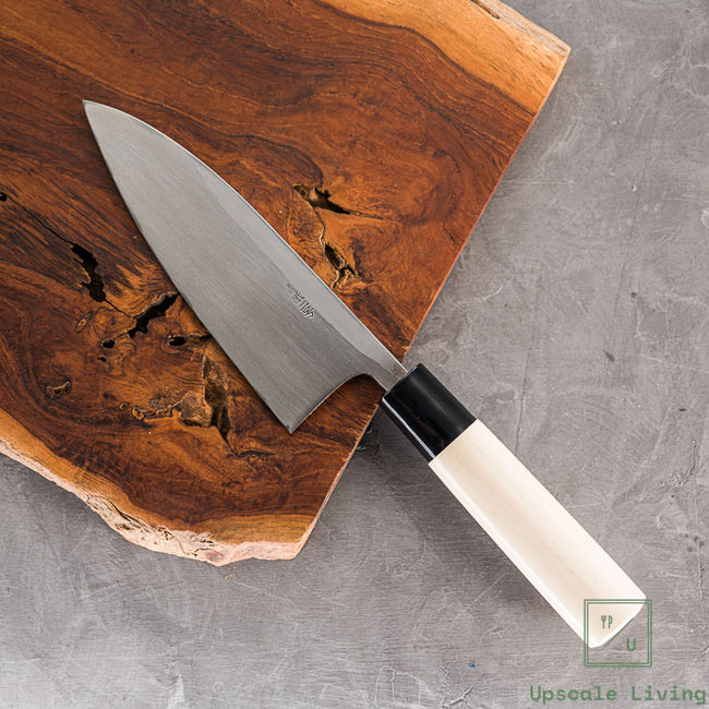 Pisau Fillet Ikan Kitaoka Aogami Migaki HPC Deba 150mm