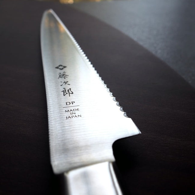 Japanese Knife TOJIRO DP 3 Layered Steel by VG10 Bread Slicer 215mm