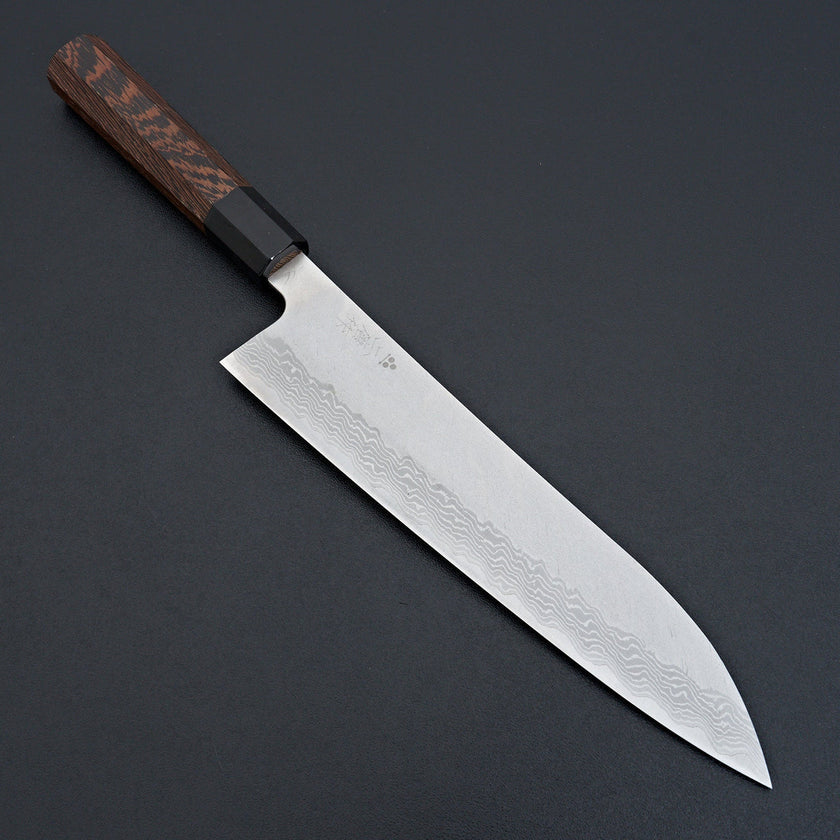 Japanese Knife Nigara Hamono VG10 Damascus Gyuto 240mm