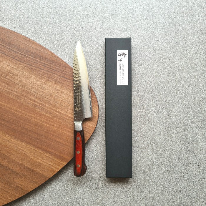 Japanese Knife SAKAI TAKAYUKI 33-Layer Damascus Hammered Gyuto 180mm