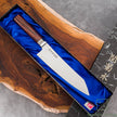Pisau Jepang Kirinami VG10 Bunka 180mm Mahogany Handle