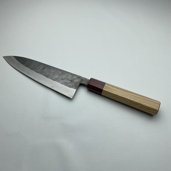 GokoO Hamono Shirogami#1 S/S Clad Nashiji Gyuto 180mm