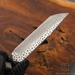 EDC MCUSTA MC-242GD Damascus SPG2 Core Leather/Stingray 10.5
