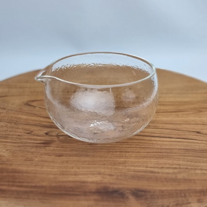 ZenCha - Textured Glass Cha Wan Matcha Bowl - Mangkuk Matcha Kaca