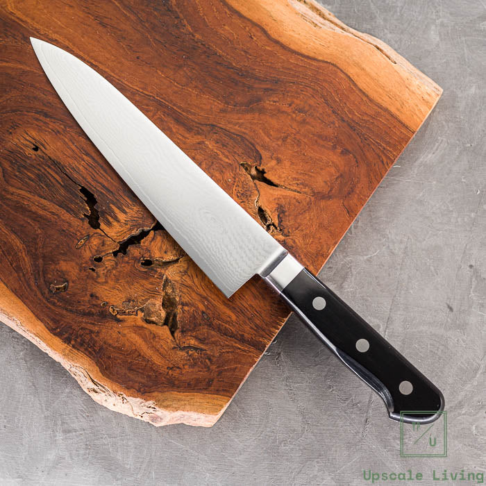 Pisau Dapur Jepang Yasuda hamono Minamotono Kotetsu VG10 Damascus 33-layer Gyuto 210MM