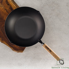 YOSHIKAWA Carbon Steel Deep Frying Pan COOK-PAL