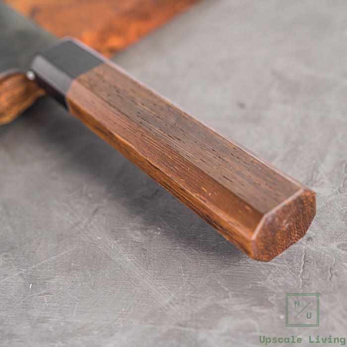 Pisau Dapur Jepang Yoshida Hamono Aogami#1  Kurouchi Gyuto 210mm