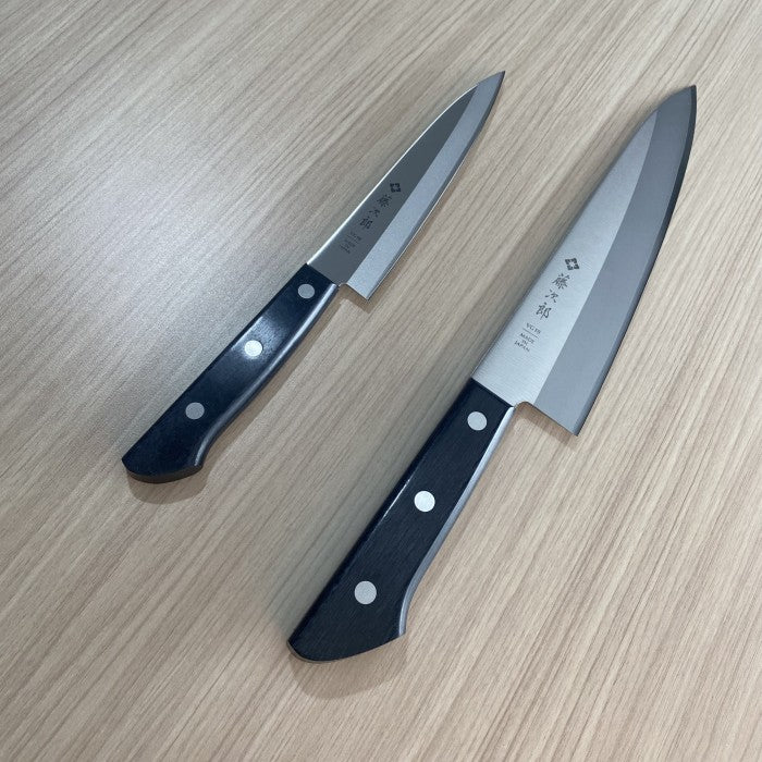 Pisau Dapur Jepang  Tojiro Gift Set 2pcs TBS-210 Petty 135mm and Gyuto 200mm