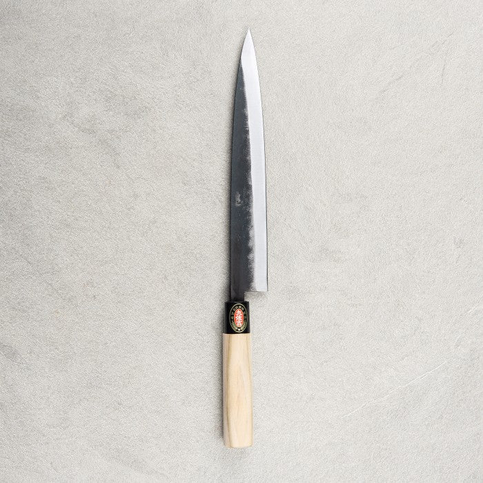 Yoshida Hamono Aogami#2 Kurouchi Sujihiki 240mm