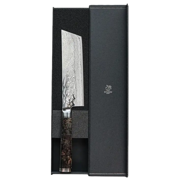 Pisau Dapur Jepang Ryusen Oukokuryu MT SG2 Nakiri 155mm