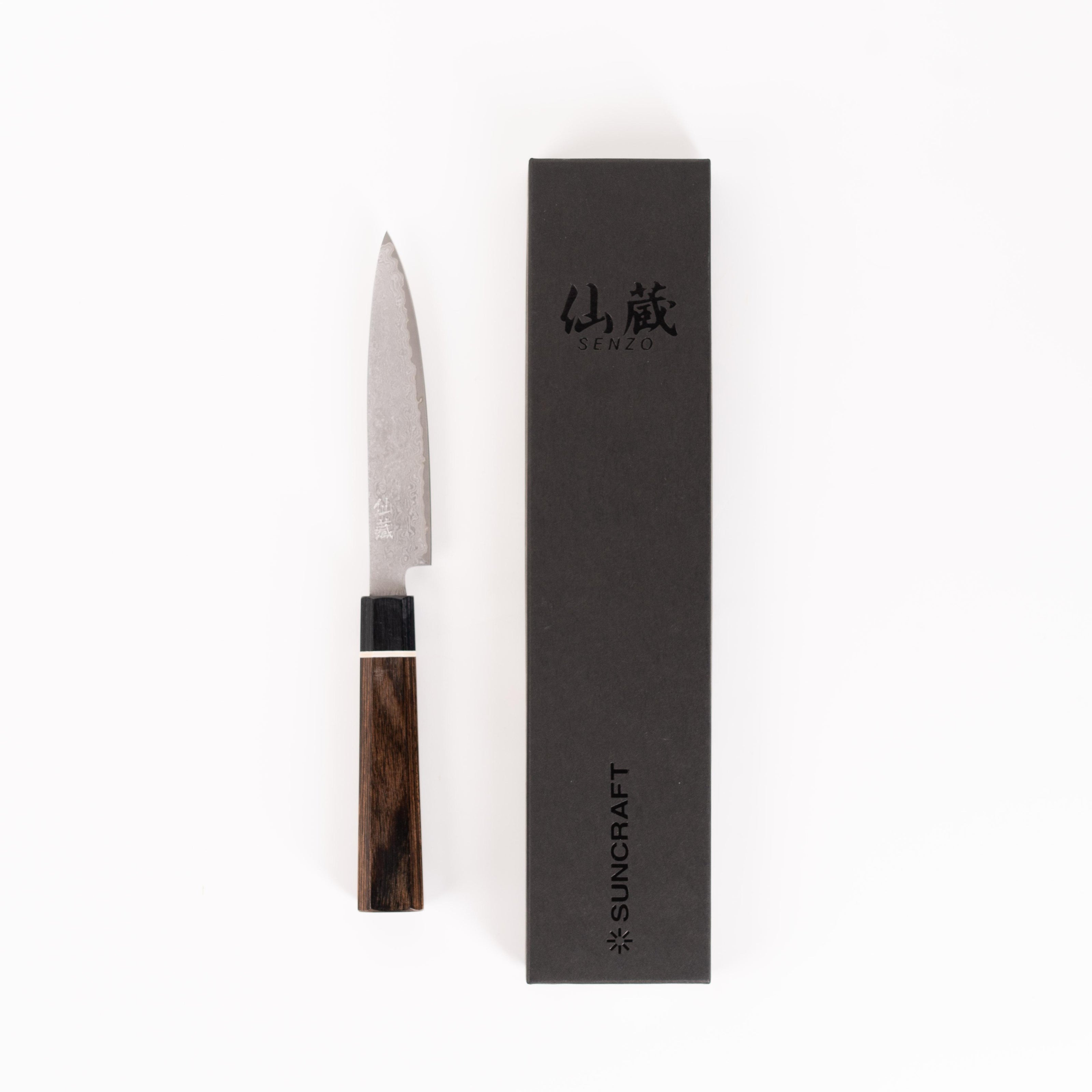 Suncraft Senzo Black Petty Knife 120mm