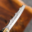 Higonokami Ryubu Brass with black engraved