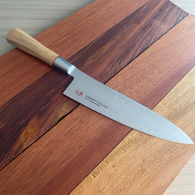 Japanese Knife Suncraft SENZO TWISTED OCTAGON CHEF KNIFE