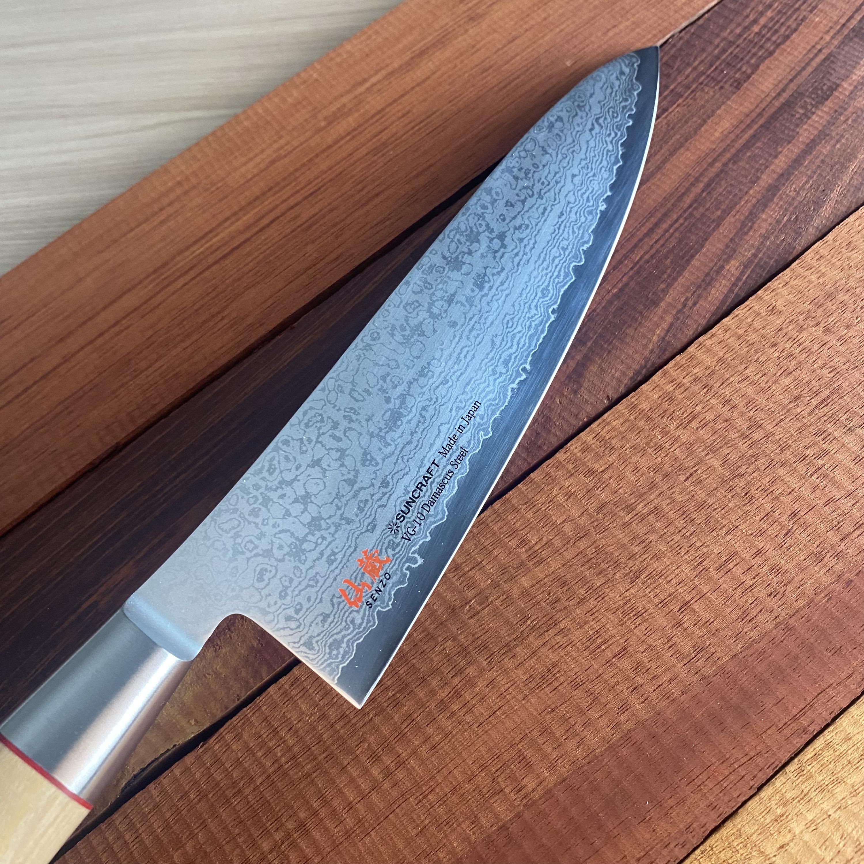Japanese Knife Suncraft SENZO TWISTED OCTAGON CHEF KNIFE
