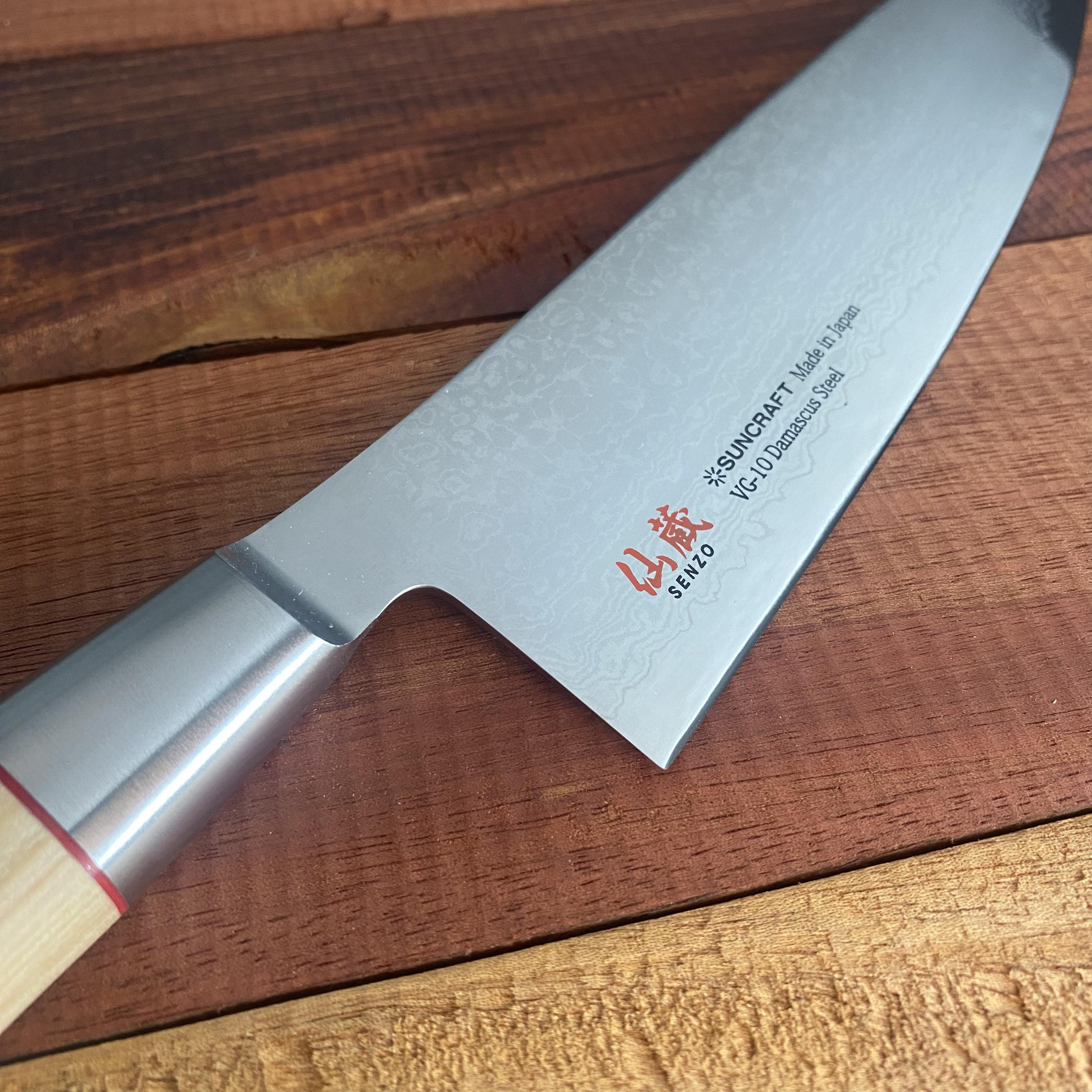 Japanese Knife Suncraft SENZO TWISTED OCTAGON CHEF KNIFE