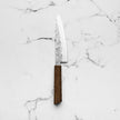 Pisau Dapur Jepang Suncraft Senzo Retro Silver#3 Ko Santoku 143mm