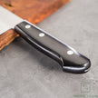 Pisau Dapur Jepang Yasuda hamono Kotetsu AO#2 Clad Nashiji Santoku 165mm (Bolsterless design)
