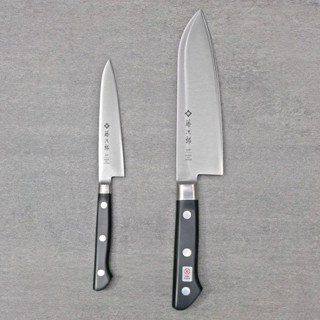 Tojiro Gift Set DP3 Layered Petty 120mm and Santoku 170mm