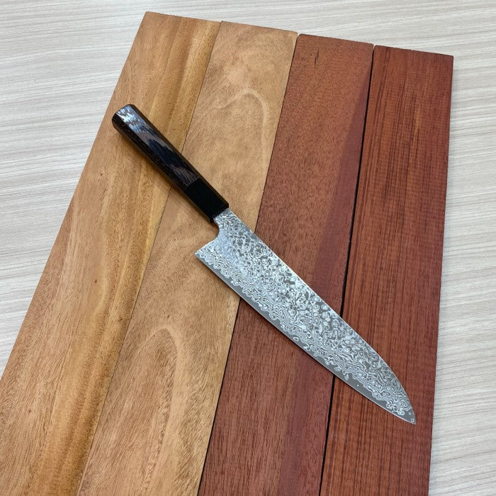 Japanese Knife Hatsukoro ATS-34 Ginga Damascus Gyuto 210mm