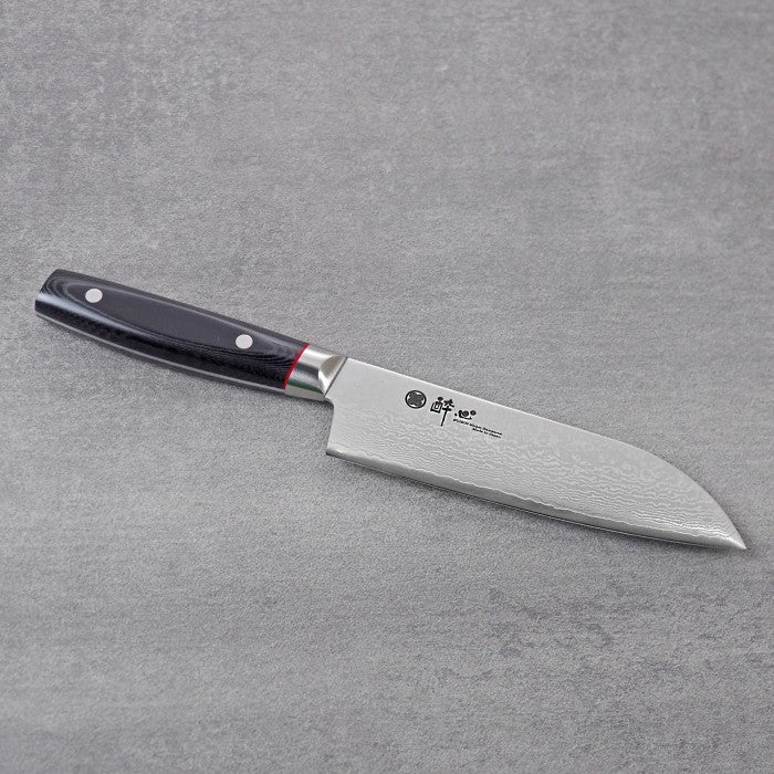 Japanese Knife Suisin Nickel Damascus VG10 Santoku 170mm