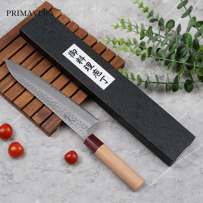 Artisan Knife Tsunehisa AS Tsuchime S/S GYUTO 240mm Pisau dapur Jepang