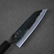 Pisau Dapur Jepang Hatsukokoro Shikkoku Aogami Blue 2 Kurouchi Bunka 165mm