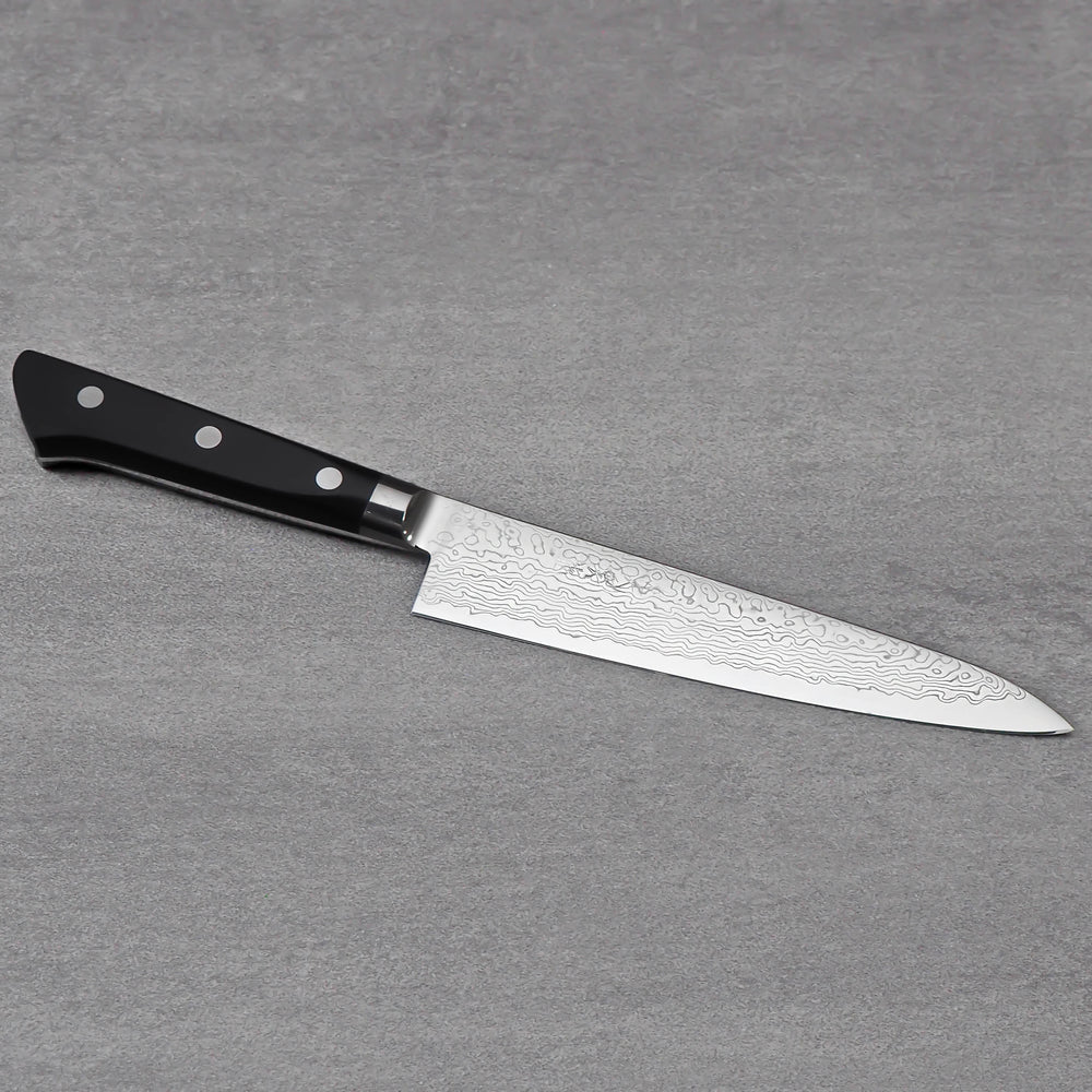Pisau Dapur Jepang Ryusen Bonten Unryu VG10 Damascus Petty 150mm