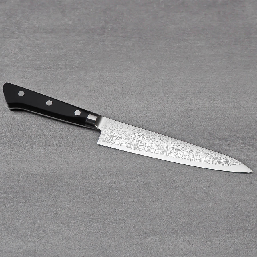 Pisau Dapur Jepang Ryusen Bonten Unryu VG10 Damascus Petty 150mm